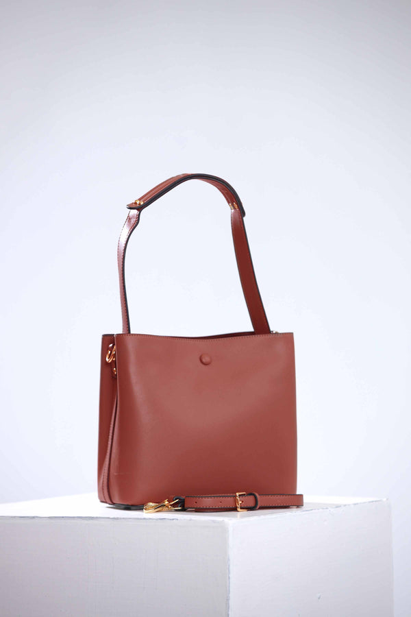 Dark Red Shoulder Bag - 434452101