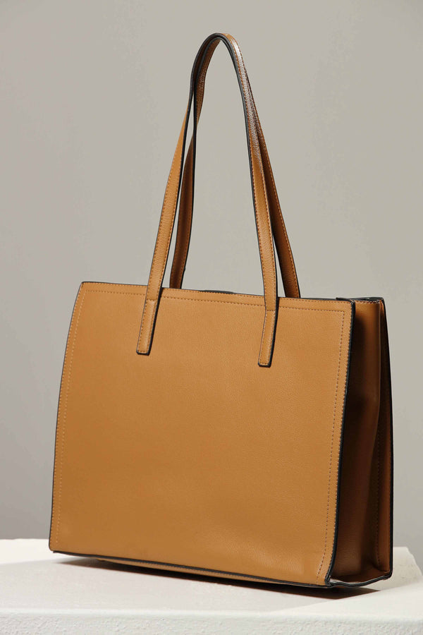 Camel Shoulder Bag - 438432129