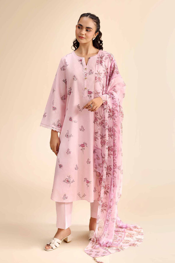 2 Piece - Unstitched - Printed Suit - 42501033