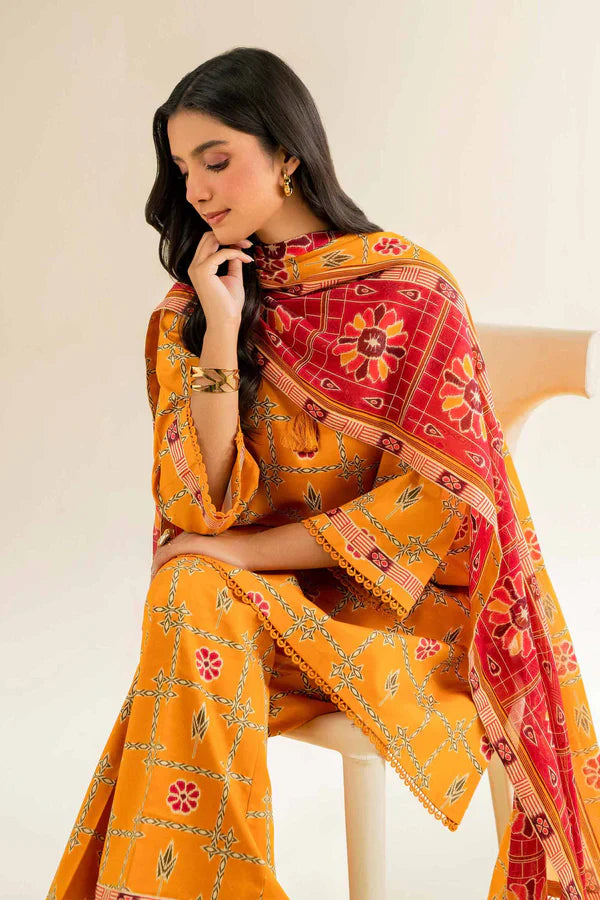 3 Piece - Stitched - Printed Suit - 42501064