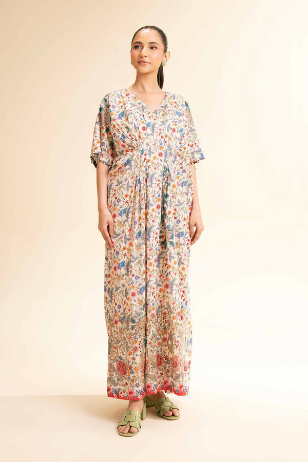 2 Piece - Unstitched - Digital Printed Embroidered Suit - 42501153