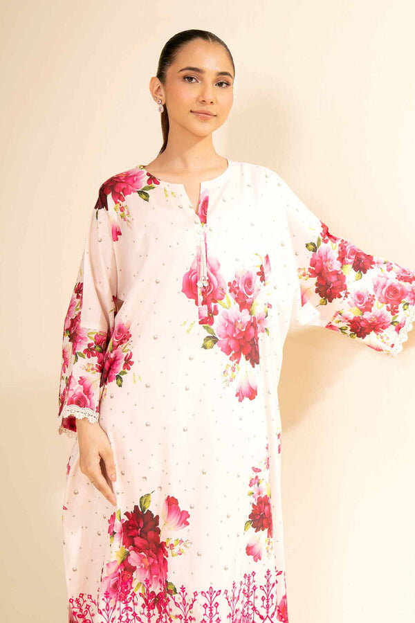 2 Piece - Unstitched - Digital Printed Embroidered Suit - 42501155