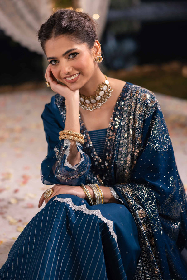 3 Piece - Unstitched - Embellished Suit - 42501368