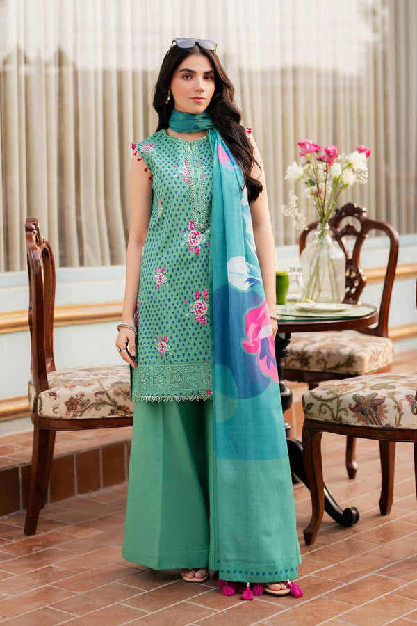 3 Piece - Unstitched - Printed Suit - 42501467