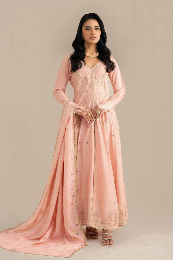 3 Piece - Unstitched - Embroidered Suit - 42519190