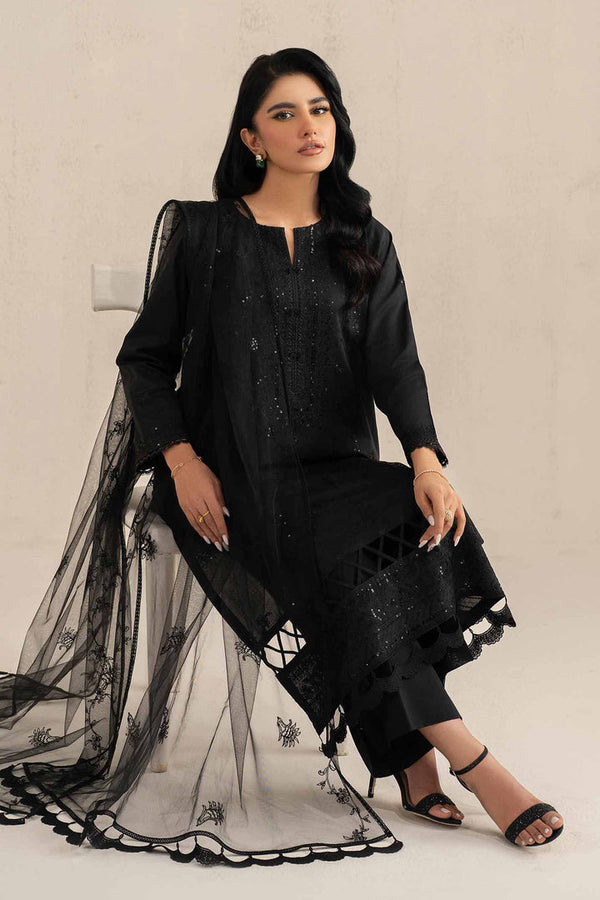 3 Piece - Unstitched - Embroidered Suit - 42519414