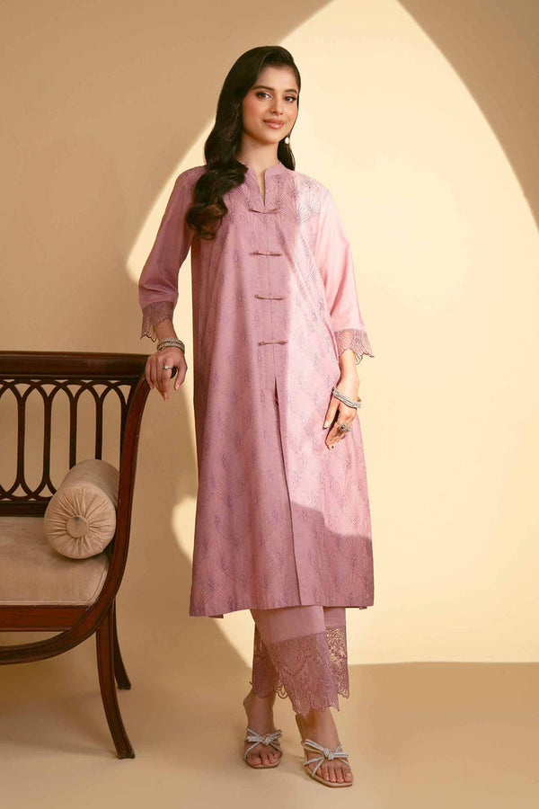 2 Piece - Stitched - Embroidered Suit - KFE25-05