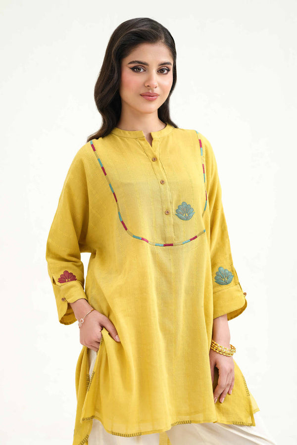 2 Piece - Stitched - Embroidered Suit - KFS25-16