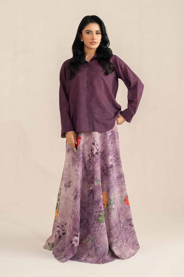 2 Piece - Stitched - Printed Suit - KFS25-37