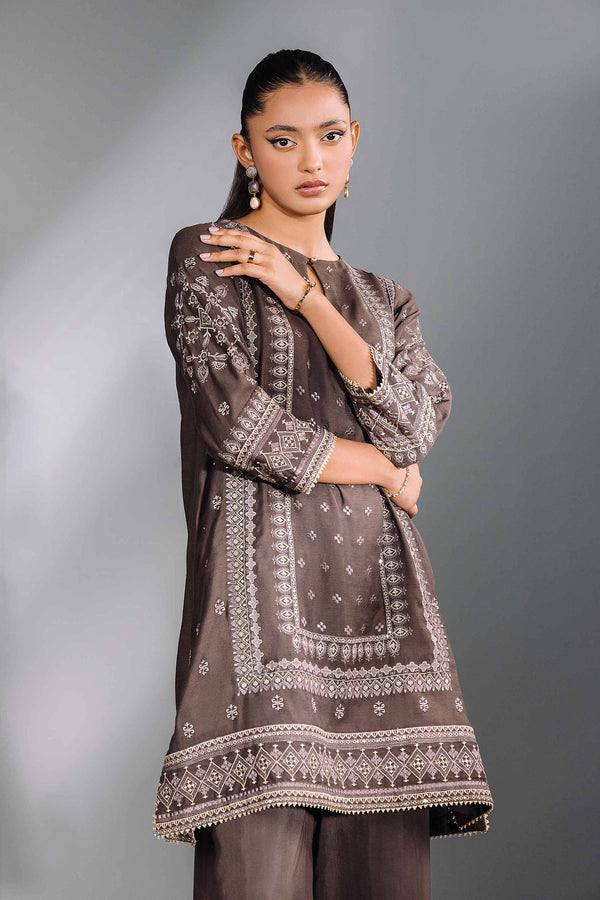 2 Piece - Unstitched - Embroidered Suit - KFW24-81