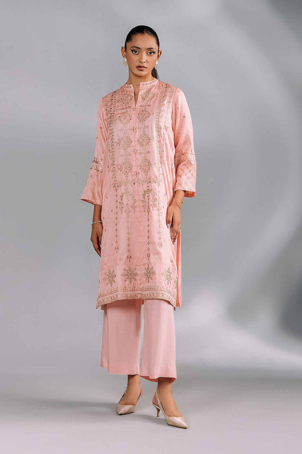 2 Piece - Unstitched - Embroidered Suit - KFW24-89