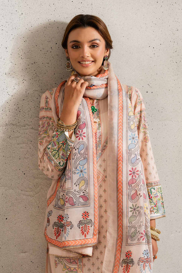 3 Piece - Stitched - Printed Suit - PE25-127