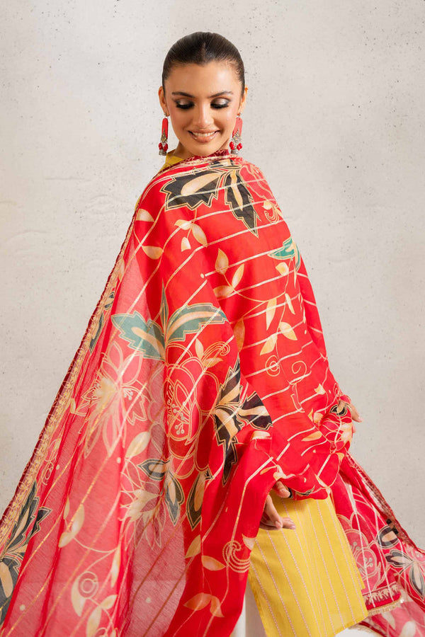 2 Piece - Stitched - Printed Suit - PE25-133