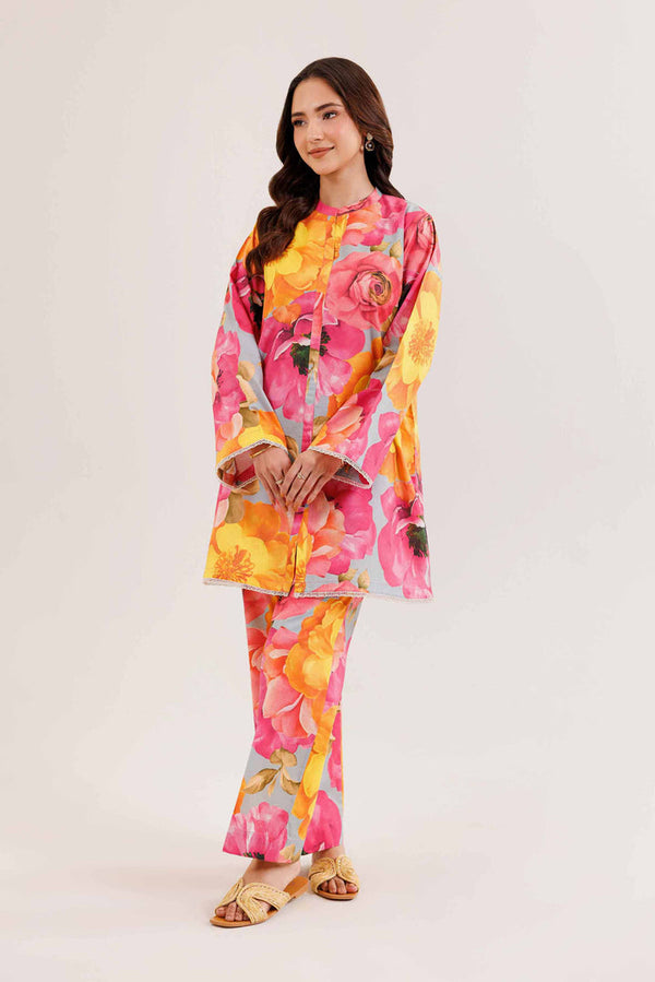 2 Piece - Stitched - Printed Suit - PE25-273
