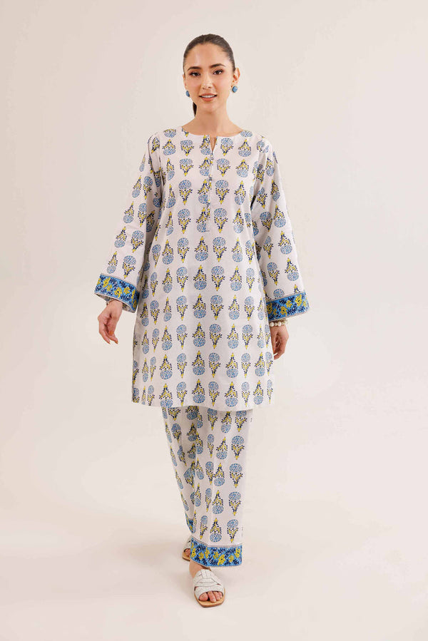 2 Piece - Stitched - Printed Suit - PE25-286