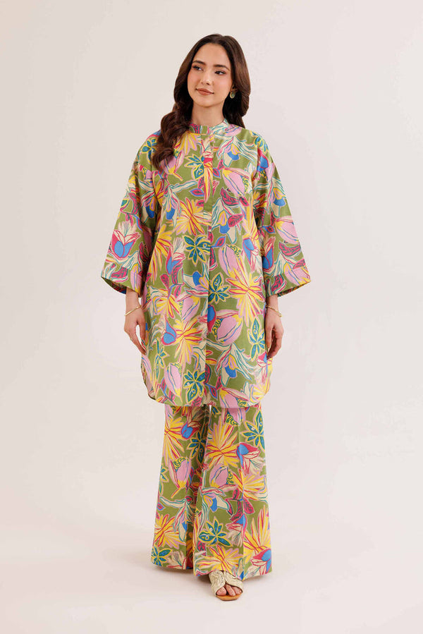2 Piece - Stitched - Printed Suit - PE25-311