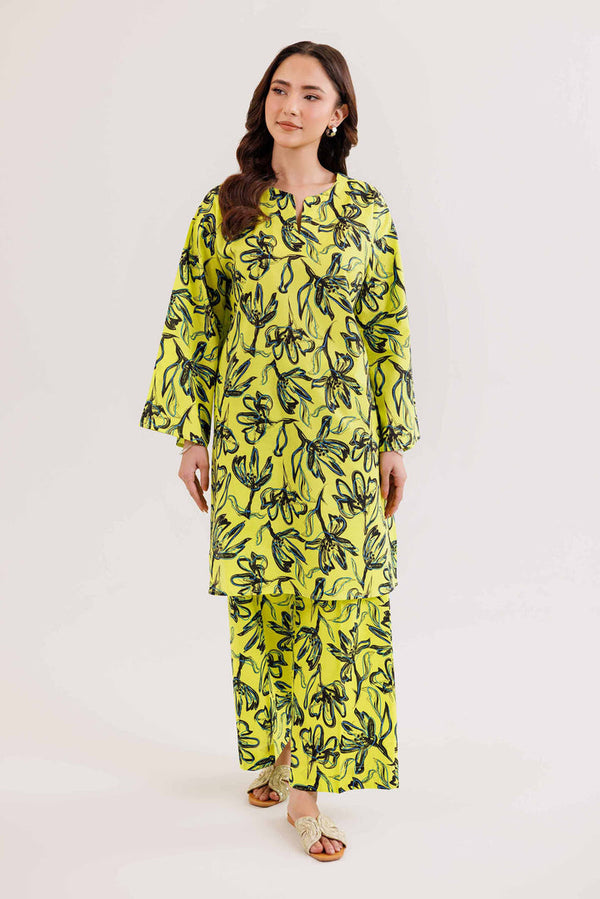 2 Piece - Stitched - Printed Suit - PE25-320