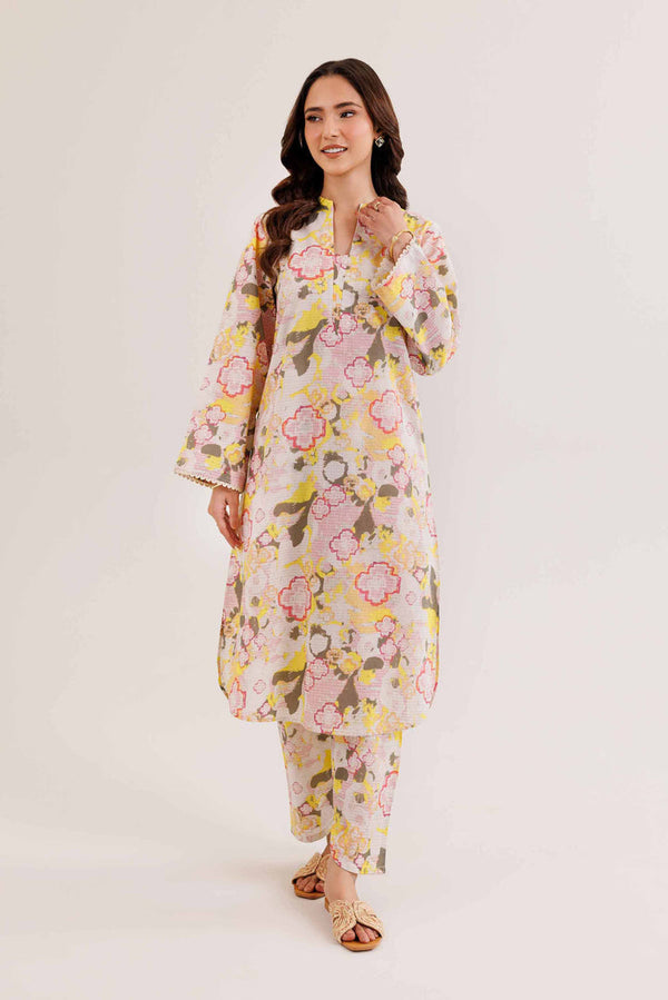 2 Piece - Stitched - Printed Suit - PE25-334