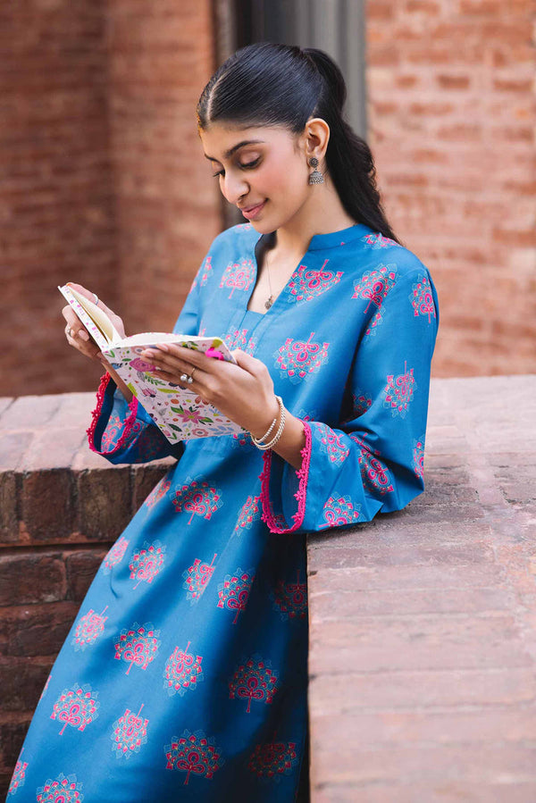 2 Piece - Stitched - Printed Suit - PE25-393